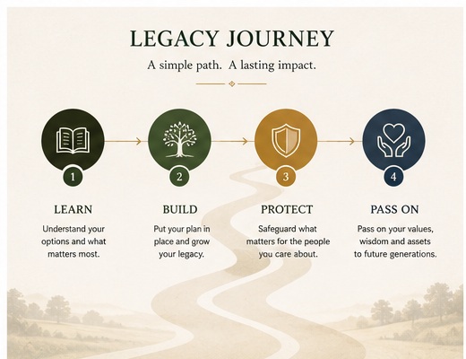 Legacy journey graphic