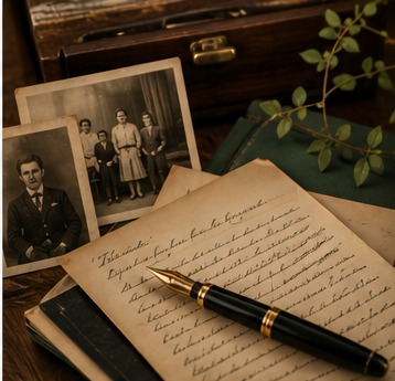 Writing a personal letter for future generations